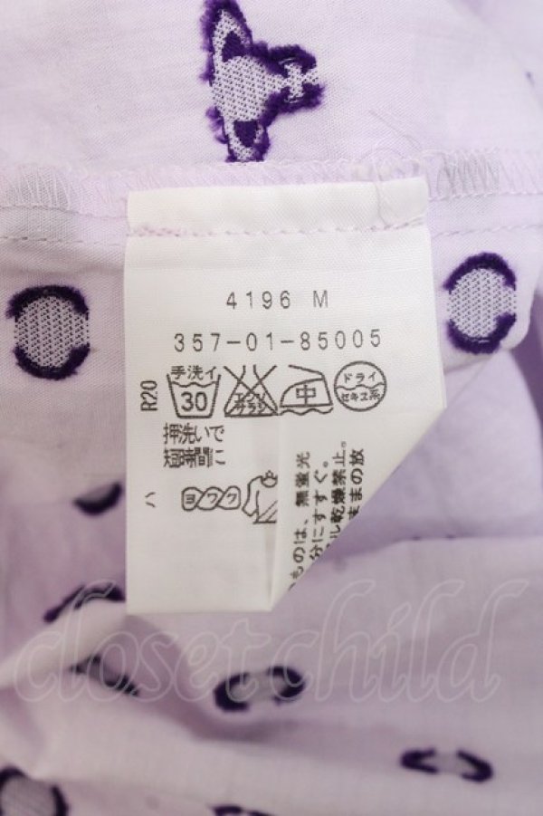 画像6: ヴィヴィアンウエストウッド 中古 / ドットオーブブラウス 3 ラベンダー  Y-25-08-20-017-bl-SZ-ZY (6)