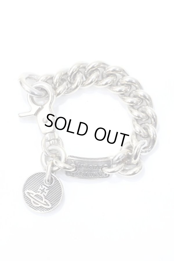 画像2: ヴィヴィアンウエストウッド MAN 中古 / ZAKARYAバングル  シルバー  Y-25-08-20-003-ac-AS-ZY (2)