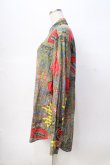 画像2: ヴィヴィアンウエストウッド 中古 / TEA GARDEN長袖シャツ  ブルー  Y-25-08-20-020-bl-SZ-ZY (2)