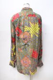 画像3: ヴィヴィアンウエストウッド 中古 / TEA GARDEN長袖シャツ  ブルー  Y-25-08-20-020-bl-SZ-ZY (3)