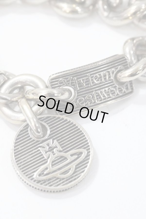 画像4: ヴィヴィアンウエストウッド MAN 中古 / ZAKARYAバングル  シルバー  Y-25-08-20-003-ac-AS-ZY (4)