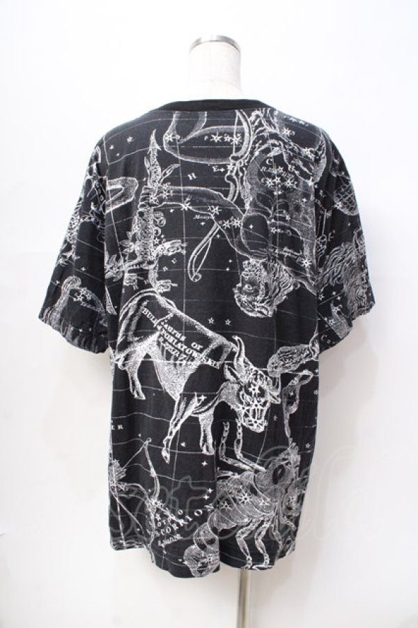 画像3: ヴィヴィアンウエストウッド 中古 / 星座柄Tシャツ  黒  Y-25-08-20-024-to-AS-ZY (3)