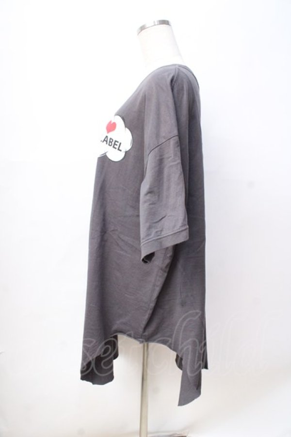 画像2: ヴィヴィアンウエストウッド 中古 / オーガニック天竺アイラブレッドレーベルベアptラウンドヘムTシャツ 00 グレー  Y-25-08-20-027-to-SZ-ZY (2)