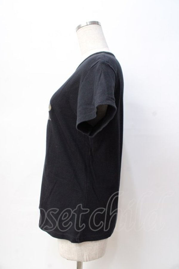 画像2: ヴィヴィアンウエストウッド 中古 / V&A　Tシャツ Ｍ ブラック  Y-25-08-20-028-ts-SZ-ZY (2)