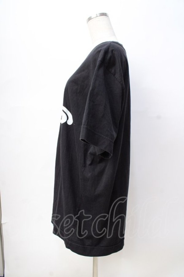 画像2: ヴィヴィアンウエストウッド MAN 中古 / stencil　orb lollo tシャツ  黒  Y-25-08-20-029-to-AS-ZY (2)