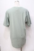 画像3: ヴィヴィアンウエストウッド MAN 中古 / ローズptリラックスTシャツ 44 グリーン  Y-25-08-20-030-ts-SZ-ZY (3)