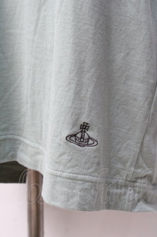 画像5: ヴィヴィアンウエストウッド MAN 中古 / ローズptリラックスTシャツ 44 グリーン  Y-25-08-20-030-ts-SZ-ZY (5)