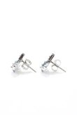 画像2: ヴィヴィアンウエストウッド 中古 / LENA BAS RELIEF EARRINGS   シルバー×ブルー  Y-25-08-20-001-er-SZ-ZY (2)