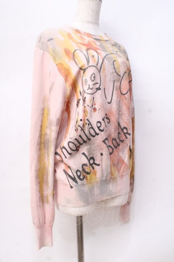 画像5: ヴィヴィアンウエストウッド 中古 / ARTIST ROUND NECK カットソー  ピンク  Y-25-08-20-032-to-SZ-ZY (5)