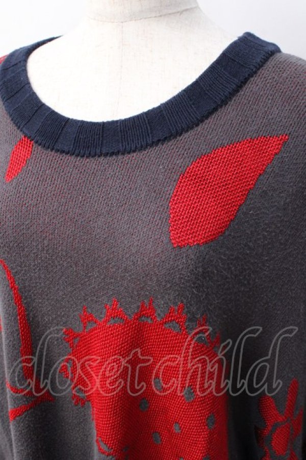 画像5: ヴィヴィアンウエストウッド MAN 中古 / アートニット 46 グレー  Y-25-08-20-039-to-SZ-ZY (5)