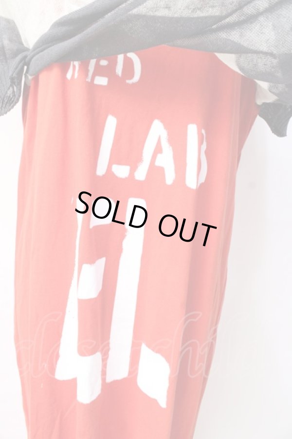 画像5: ヴィヴィアンウエストウッド 中古 / メッシュ重ネドッキングワンピース 00 ベージュ×レッド  Y-25-08-20-040-op-SZ-ZY (5)