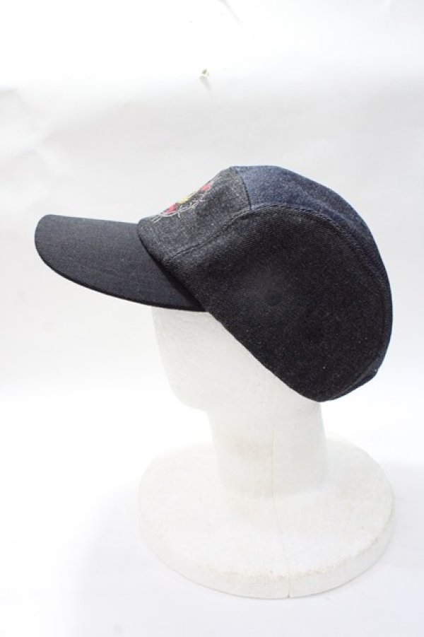 画像3: ヴィヴィアンウエストウッド MAN 中古 / “BARBED WIRE CIRCLE ORB” キャップ  黒  Y-25-08-20-006-ha-SZ-ZY (3)