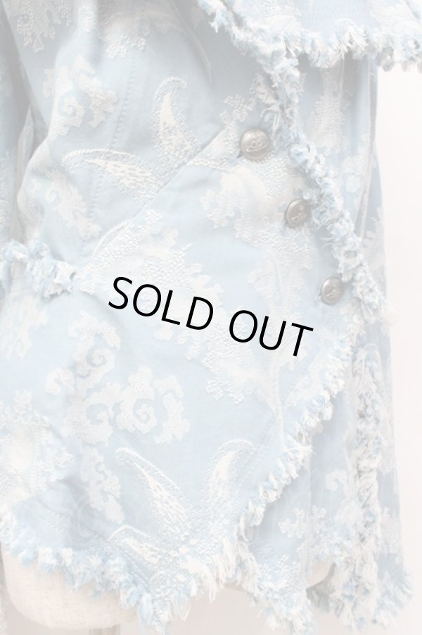 画像5: ヴィヴィアンウエストウッド 中古 / WORTH MORE ジャケット  ブルー  Y-25-08-20-041-jc-SZ-ZY (5)