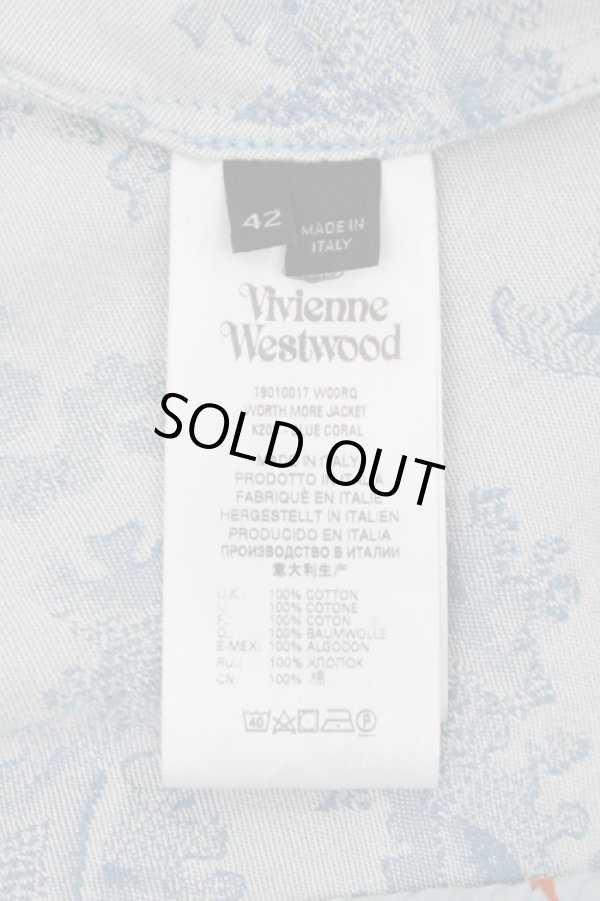 画像8: ヴィヴィアンウエストウッド 中古 / WORTH MORE ジャケット  ブルー  Y-25-08-20-041-jc-SZ-ZY (8)