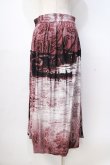 画像3: ヴィヴィアンウエストウッド 中古 / ロンドンブリッジ柄スカート 00 ワイン  Y-25-08-20-043-sk-SZ-ZY (3)