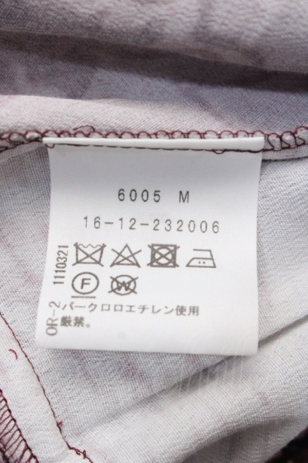 画像7: ヴィヴィアンウエストウッド 中古 / ロンドンブリッジ柄スカート 00 ワイン  Y-25-08-20-043-sk-SZ-ZY (7)