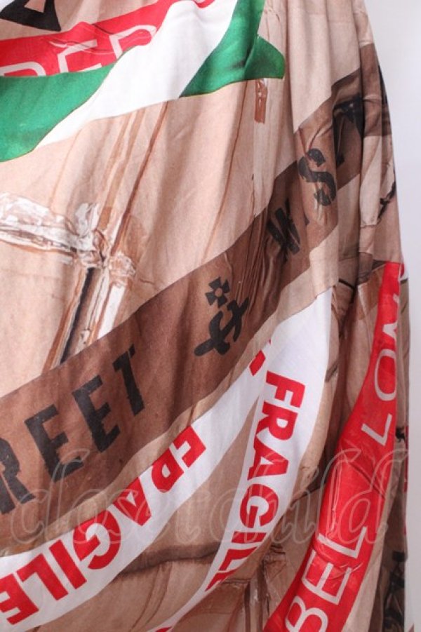 画像4: ヴィヴィアンウエストウッド 中古 / CAUTION TAEP MAN LONDON スカート 00 ベージュ  Y-25-08-20-044-pa-SZ-ZY (4)