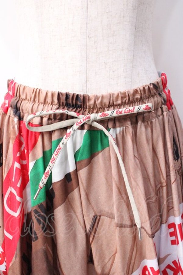画像5: ヴィヴィアンウエストウッド 中古 / CAUTION TAEP MAN LONDON スカート 00 ベージュ  Y-25-08-20-044-pa-SZ-ZY (5)