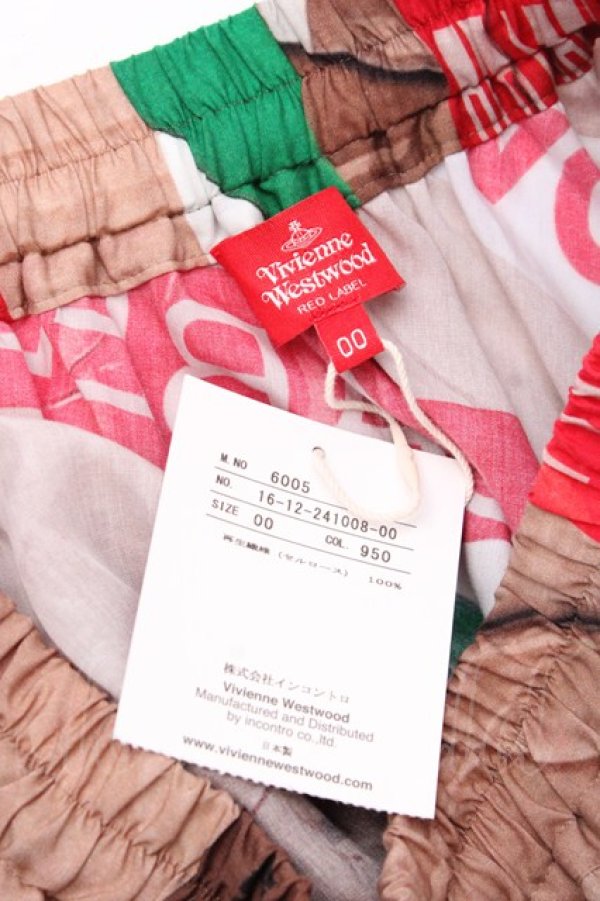 画像6: ヴィヴィアンウエストウッド 中古 / CAUTION TAEP MAN LONDON スカート 00 ベージュ  Y-25-08-20-044-pa-SZ-ZY (6)