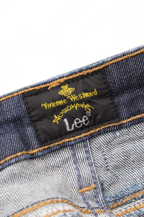 画像5: ヴィヴィアンウエストウッド Anglomania and Lee 中古 / デニムショートパンツ M インディゴ  Y-25-08-20-045-pa-SZ-ZY (5)