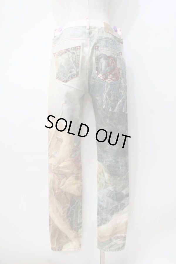 画像3: ヴィヴィアンウエストウッド 中古 / ブーシェ　デニムパンツ 28 アイボリー  Y-25-08-20-046-pa-SZ-ZY (3)