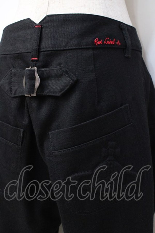 画像4: ヴィヴィアンウエストウッド 中古 / デニムトラウザーズ 1 ブラック  Y-25-08-20-047-pa-SZ-ZY (4)