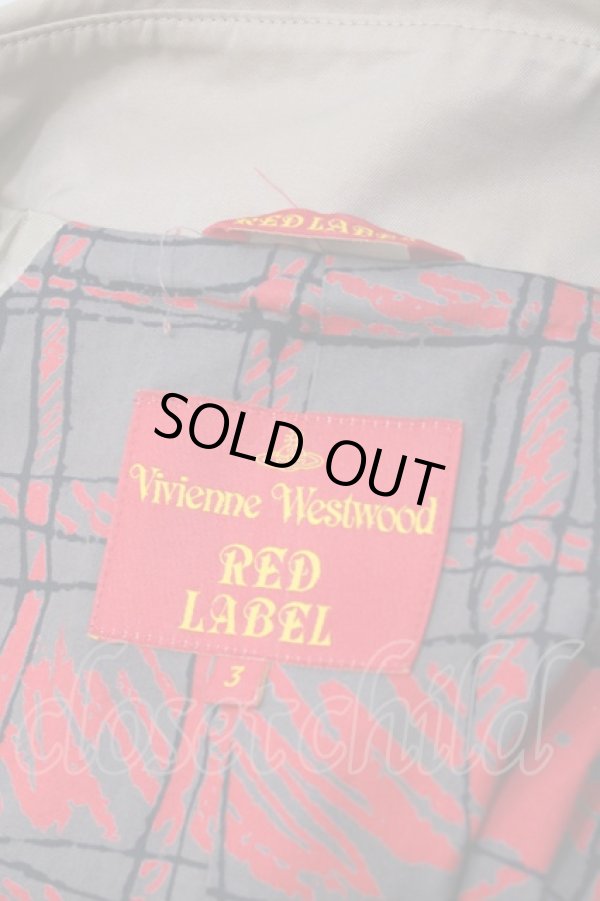 画像7: ヴィヴィアンウエストウッド 中古 / トレンチコート 3 ベージュ  Y-25-08-20-051-co-SZ-ZY (7)