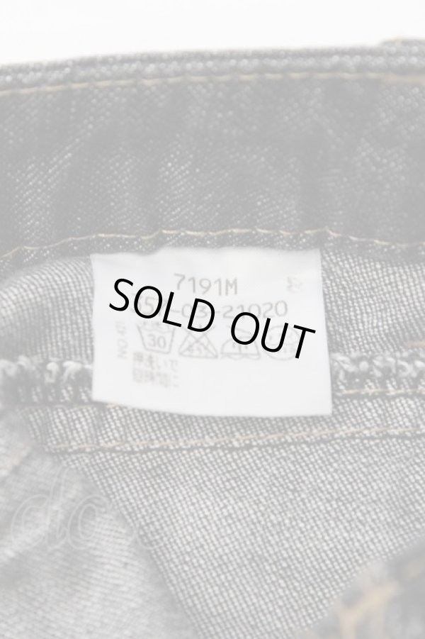 画像7: ヴィヴィアンウエストウッド 中古 //デニムミニスカート 1 黒  Y-25-08-20-052-sk-SZ-ZY (7)