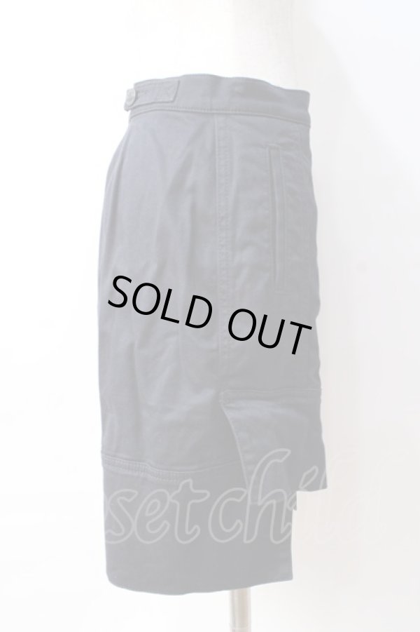 画像4: ANGLOMANIA 中古 / ラップスカート 25 紺  Y-25-08-20-053-sk-SZ-ZH (4)