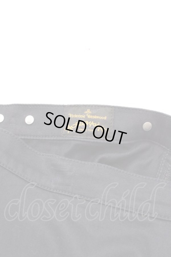 画像6: ANGLOMANIA 中古 / ラップスカート 25 紺  Y-25-08-20-053-sk-SZ-ZH (6)