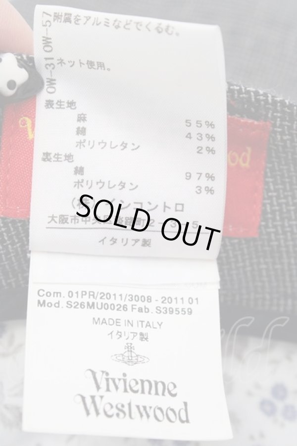 画像7: ヴィヴィアンウエストウッド 中古 / ハーフパンツ 40 紺  Y-25-08-20-054-pa-AS-ZH (7)