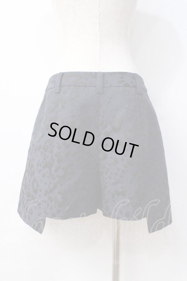 画像3: ヴィヴィアンウエストウッド 中古 / レオパードジャガードパンツ 2 紺  Y-25-08-20-057-pa-SZ-ZH (3)