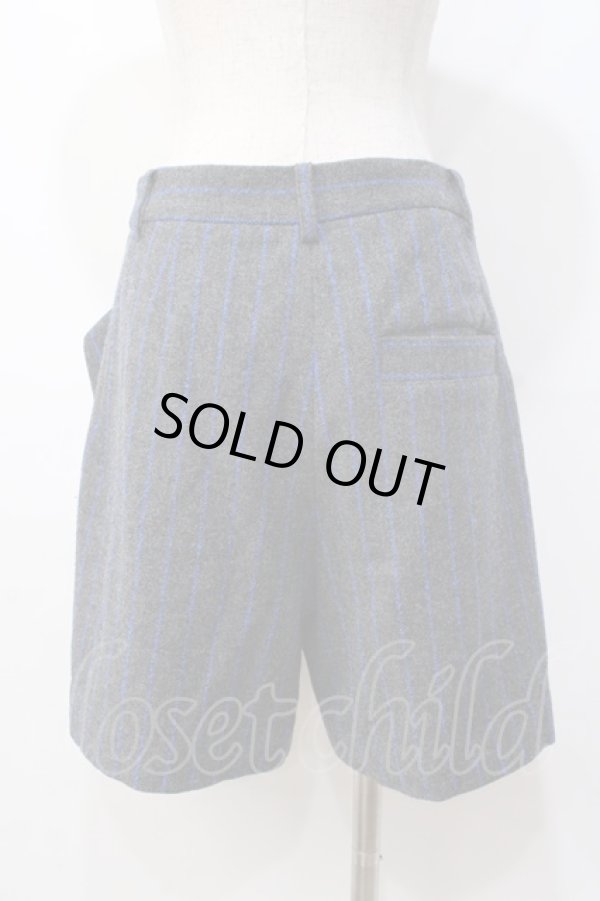 画像3: ANGLOMANIA 中古 / ストライプパンツ 36 グレー  Y-25-08-20-058-pa-SZ-ZH (3)