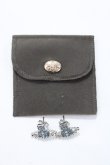 画像4: ヴィヴィアンウエストウッド 中古 / LENA BAS RELIEF EARRINGS   シルバー×ブルー  Y-25-08-20-001-er-SZ-ZY (4)
