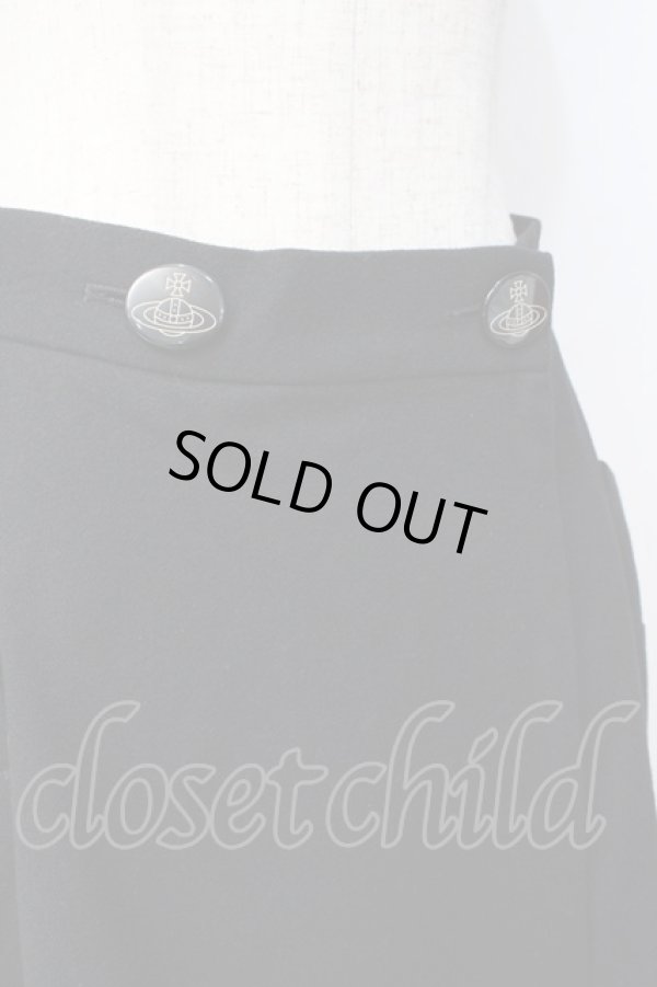 画像4: ヴィヴィアンウエストウッド 中古 / ライディングスカート 2 ブラック  Y-25-08-20-059-sk-SZ-ZH (4)