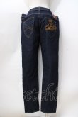 画像3: ヴィヴィアンウエストウッド Anglomania and Lee 中古 / オーブ刺繍デニムパンツ  インディゴ  Y-25-08-20-060-pa-SZ-ZY (3)