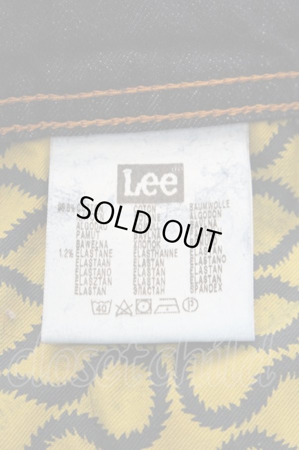 画像7: ヴィヴィアンウエストウッド Anglomania and Lee 中古 / オーブ刺繍デニムパンツ  インディゴ  Y-25-08-20-060-pa-SZ-ZH (7)