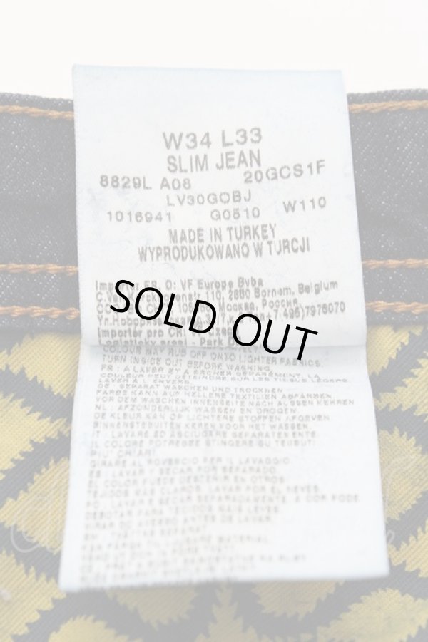 画像8: ヴィヴィアンウエストウッド Anglomania and Lee 中古 / オーブ刺繍デニムパンツ  インディゴ  Y-25-08-20-060-pa-SZ-ZH (8)