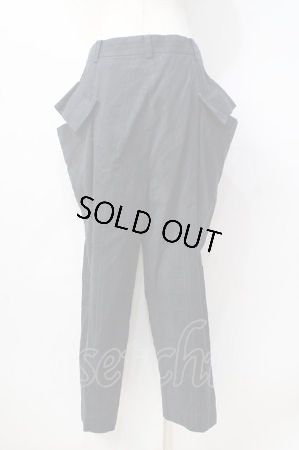 画像3: ヴィヴィアンウエストウッド 中古 / 格子チェック柄スラックス 2 ダークネイビー  Y-25-08-20-061-pa-SZ-ZH (3)