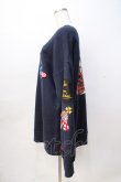 画像2: ヴィヴィアンウエストウッド 中古 / マルチアイコンワッペントレーナー 00 紺  Y-25-08-20-063-to-SZ-ZH (2)