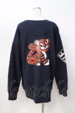 画像3: ヴィヴィアンウエストウッド 中古 / マルチアイコンワッペントレーナー 00 紺  Y-25-08-20-063-to-SZ-ZH (3)