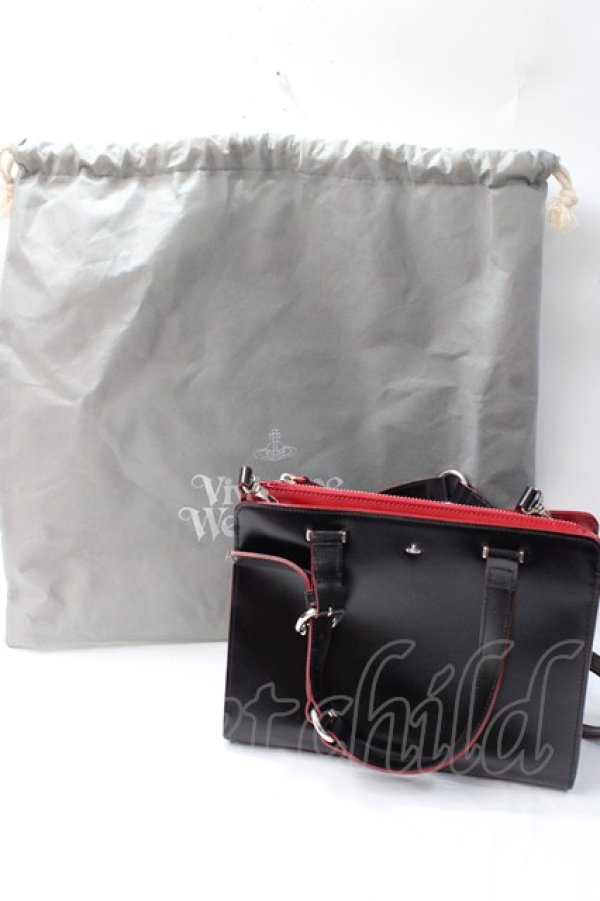 画像8: ヴィヴィアンウエストウッド 中古 / SIMPLE TINY ORB ショルダーバッグ  黒  Y-25-08-20-008-ba-AS-ZY (8)