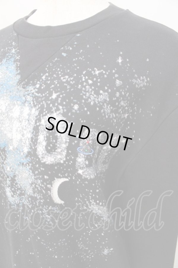 画像4: ヴィヴィアンウエストウッド 中古 / ミルキーウェイスウェット XS ブラック  Y-25-08-20-064-to-SZ-ZH (4)