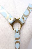画像4: ヴィヴィアンウエストウッド 中古 / スクイグルワールズエンドボンテージハーネス  サックス×ゴールド  Y-25-08-20-065-gd-SZ-ZY (4)