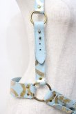 画像5: ヴィヴィアンウエストウッド 中古 / スクイグルワールズエンドボンテージハーネス  サックス×ゴールド  Y-25-08-20-065-gd-SZ-ZY (5)