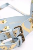 画像7: ヴィヴィアンウエストウッド 中古 / スクイグルワールズエンドボンテージハーネス  サックス×ゴールド  Y-25-08-20-065-gd-SZ-ZY (7)