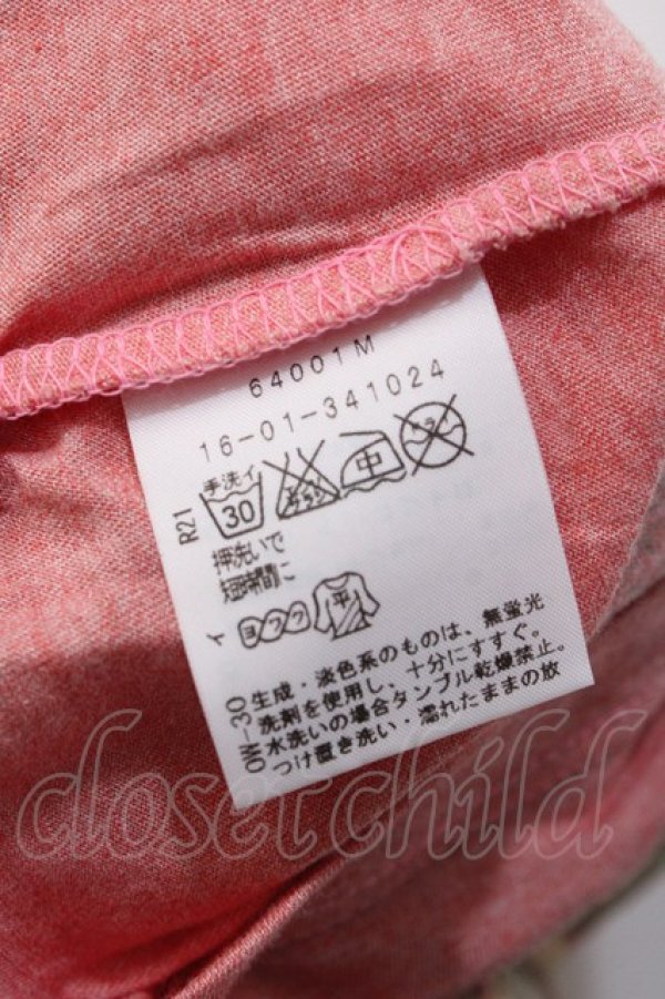 画像6: ヴィヴィアンウエストウッド 中古 / オーブ額縁Tシャツ 2 ピンク  Y-25-08-20-066-to-SZ-ZH (6)