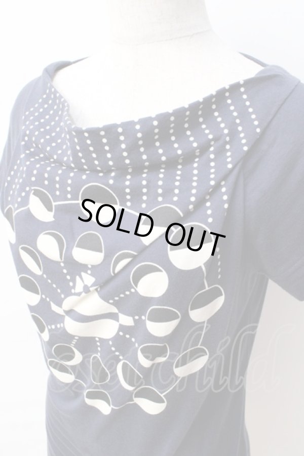 画像4: ヴィヴィアンウエストウッド 中古 / ムーンレボリューションカットソー 2 紺  Y-25-08-20-067-to-SZ-ZH (4)