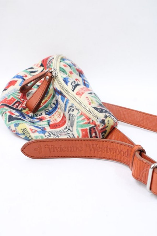 画像5: ヴィヴィアンウエストウッド 中古 / オーブトラベラーボディバッグ  アイボリー  Y-25-08-20-010-ba-SZ-ZY (5)