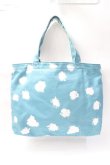 画像2: ヴィヴィアンウエストウッド 中古 / PRINTED TEDDYトートバッグ  サックス  Y-25-08-20-011-ba-AS-ZY (2)